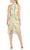 BCBG Generation GV01D72 - Halter Print Short Dress Cocktail Dresses