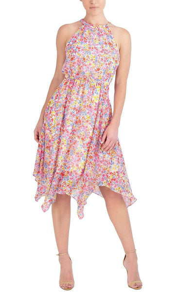 BCBG Generation GV01D72 - Halter Print Short Dress Couture Candy BCBG Generation GV01D72 - Halter Print Short Dress Couture Candy