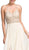 Beaded Halter V-neck Prom A-line Dress Dress