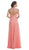 Beaded Ruched A-Line Evening Dress Dress
