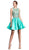 Beaded Two Piece A-line Homecoming Dress Homecoming Dresses XXS / Jade