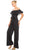Bebe - 701351 Off-Shoulder Jumpsuit Evening Dresses