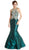 Bedazzled Halter Mermaid Evening Dress Evening Dresses