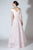 Beside Couture by Gemy - BC 1433 Plunging Off Shoulder V-Neck Appliqued A-Line Gown - 1 pc Pink In Size 12 Available CCSALE 12 / Pink