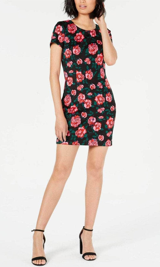 Betsey Johnson FQ06K35 - Jewel Floral Cocktail Dress Special Occasion Dress 2 / Full Bloom