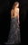 BG Haute - Spaghetti-Strap Sequined Evening Gown 48710 - 1 pc Black / Nude In Size 4 Available CCSALE 4 / Black / Nude