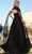 Blush by Alexia Designs 5878 - Choker Side Cape Ballgown Ball Gowns
