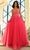 Blush by Alexia Designs 5884 - Beaded Lace Ballgown Ball Gowns 0 / Melon