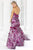 Blush by Alexia Designs - 9336 Strapless Floral Sequined Trumpet Gown Special Occasion Dress
