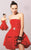 Blush by Alexia Designs - Strapless Bubble Hem Cocktail Dress 9120 Special Occasion Dress 0 / Red