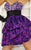 Blush by Alexia Designs - Strapless Zebra Print Cocktail Dress 9282 Special Occasion Dress