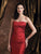 Boutique by Mon Cheri - 28935 Long Dress In Red Special Occasion Dress