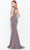 Cameron Blake 120621W - Beaded Scoop Neck Formal Gown Evening Dresses