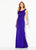Cameron Blake - 219676 Embellished Bateau Sheath Dress Evening Dresses 4 / Purple