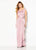 Cameron Blake - 219676 Embellished Bateau Sheath Dress Evening Dresses 4 / Rose Quartz