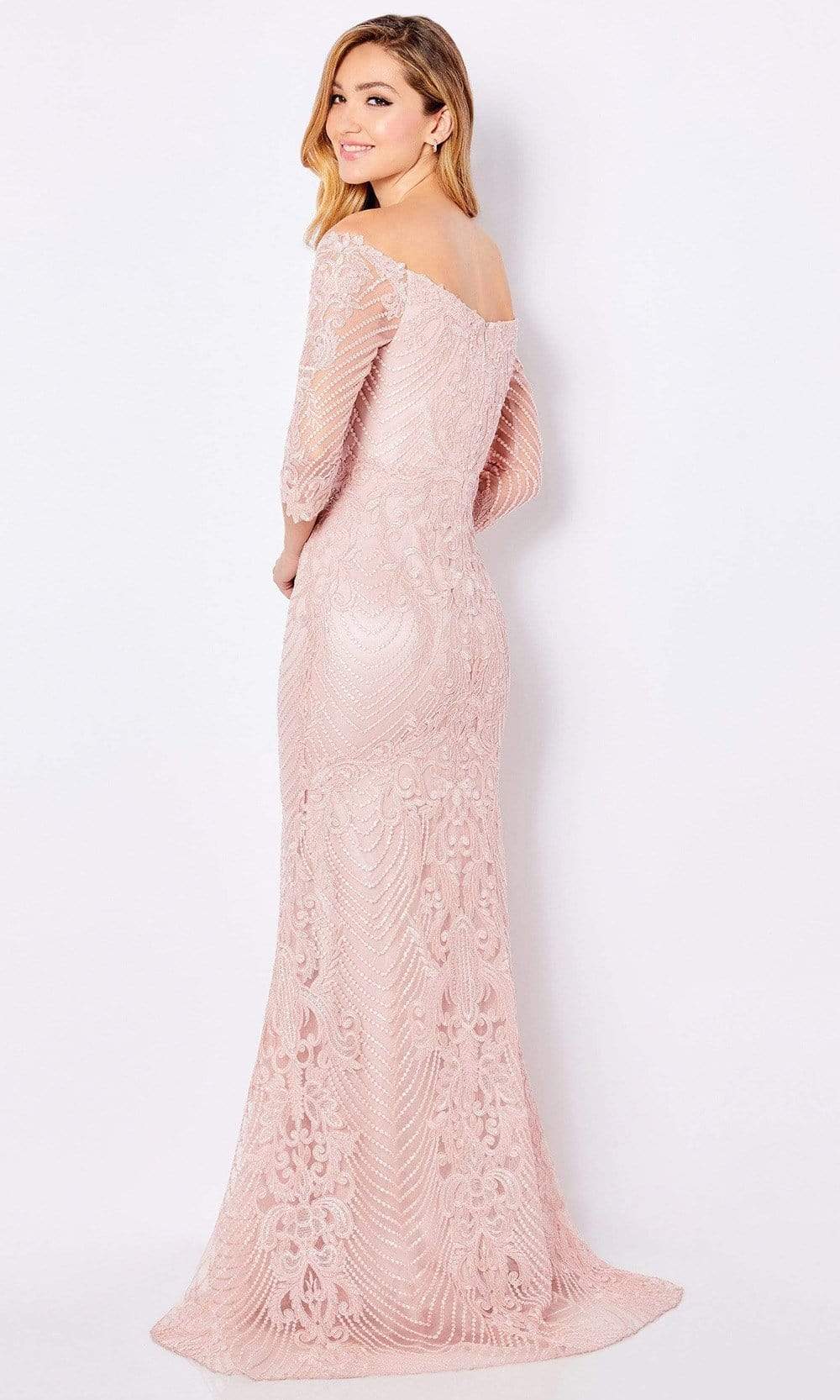 Elegant A Line Tulle Beads Deep V Neck Prom Dresses High Slit Ivory Ev –  cathyprom