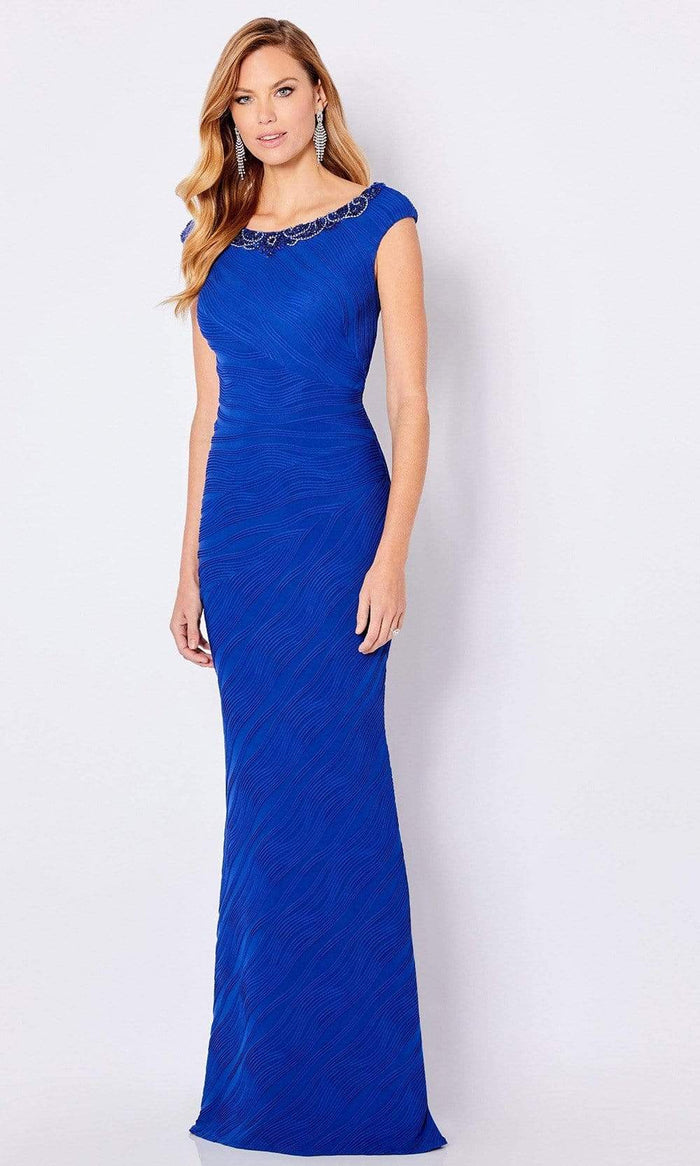 Cameron Blake - 221695 Bateau Neck Sheath Evening Dress Couture Candy Cameron Blake - 221695 Bateau Neck Sheath Evening Dress Couture Candy