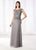 Cameron Blake by Mon Cheri - 114657 Dress Special Occasion Dress 4 / Gray