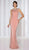 Cameron Blake by Mon Cheri - 116659 Long Evening Gown with Beaded Neckline Mother of the Bride Dresses 4 / English Rose