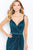 Cameron Blake by Mon Cheri - 120607 Ruched V-Neck Sheath Evening Gown Evening Dresses