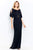 Cameron Blake by Mon Cheri - 120609 Bateau Sheath Evening Gown Evening Dresses 4 / Black
