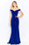 Cameron Blake by Mon Cheri - 120614W Off-Shoulder Column Dress Prom Dresses