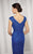 Cameron Blake by Mon Cheri - 216693 Tulle Sheath Dress CCSALE 6 / Royal Blue