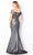 Cameron Blake by Mon Cheri - 220647 Metallic Off Shoulder Dress Evening Dresses