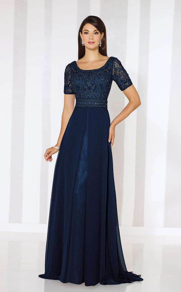 Cameron Blake by Mon Cheri - Dress in Navy 116666 - 1 Pc Navy in Size 14 Available CCSALE 14 / Navy