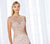 Cameron Blake by Mon Cheri - Shimmering Bateau Beaded Lace Jersey Gown 118684 - 1 pc Stone in Size 14 Available CCSALE 14 / Stone