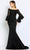 Cameron Blake CB104 - Laced Long-Sleeved Formal Gown Special Occasion Dress