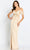 Cameron Blake CB109 - Cold Shoulder Formal Gown Special Occasion Dress 4 / Champagne