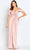 Cameron Blake CB109 - Cold Shoulder Formal Gown Special Occasion Dress 4 / Rose