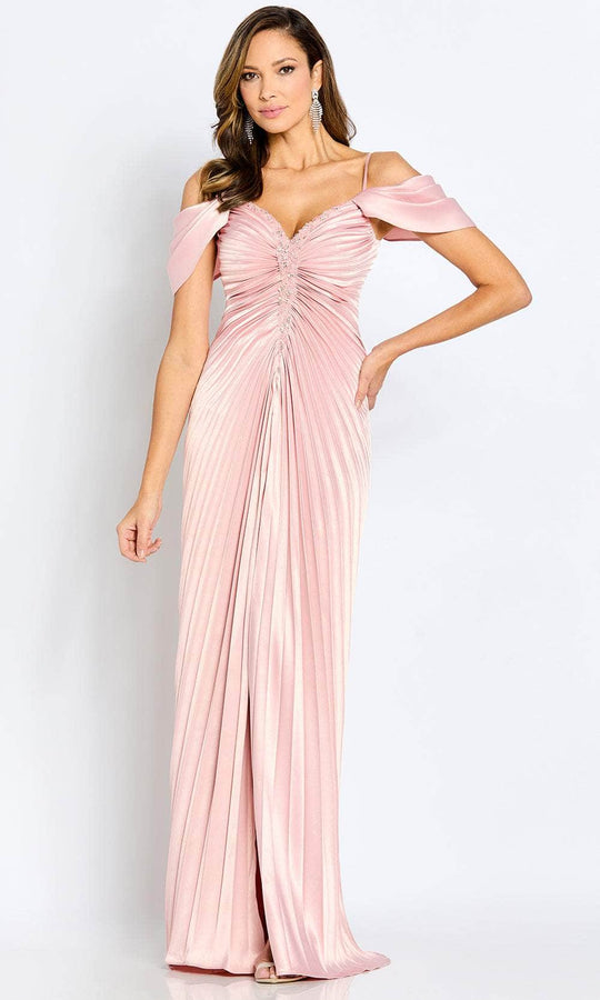 Cameron Blake CB109 - Cold Shoulder Formal Gown