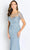 Cameron Blake CB111 - Illusion Bateau Lace Evening Gown Evening Gown