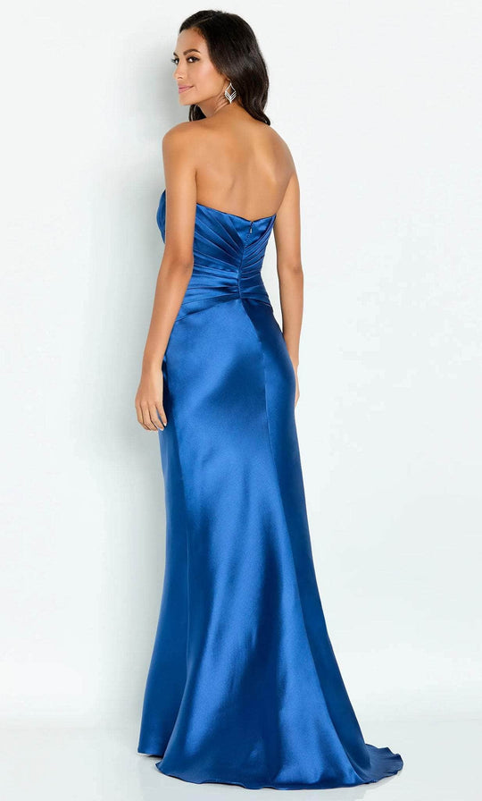 Cameron Blake CB134 - Pleated Strapless Mother of the Bride Dress With Jacket