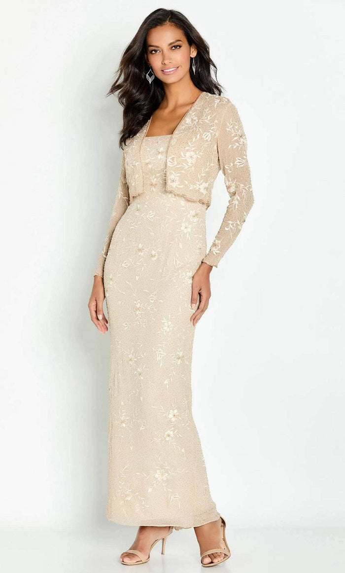Cameron Blake CB137 - Strapless Evening Dress with Jacket Mother of the Bride Dresses 4 / Champagne