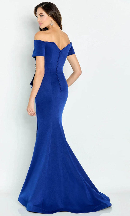Cameron Blake CB141 - Sweetheart Pleated Evening Gown