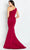 Cameron Blake CB142 - Asymmetric Embroidered Prom Gown Prom Dresses
