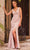 Cameron Blake CB143 - Beaded V-Neck Evening Gown Evening Dresses