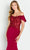 Cameron Blake CB147 - Draped Sleeve Embroidered Evening Gown Evening Dresses