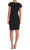 Catherine Malandrino MCD90115 - Flutter Sleeve Jersey Cocktail Dress Special Occasion Dress