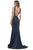 Cecilia Couture - 1418 Plunging V Neck and Back Sleeveless Mermaid Gown Evening Dresses