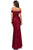 Cecilia Couture - 1423 Off-Shoulder Long Trumpet Dress Pageant Dresses