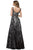 Cecilia Couture - 1435 Sequined Scoop Neck A-line Gown Evening Dresses