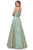 Cecilia Couture - 1446 Strapless Sweetheart Gilded A-Line Gown Prom Dresses