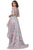 Cecilia Couture - 1495 Floral Applique High Low A-line Dress Prom Dresses