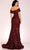 Cecilia Couture 1559 - Off-Shoulder Sequined Evening Gown Special Occasion Dress