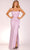 Cecilia Couture 1566 - Strapless Sequin Embellished Prom Dress Special Occasion Dress 0 / Lilac