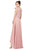 Cecilia Couture - 1846 Lace Scoop A-Line High Low Dress Evening Dresses